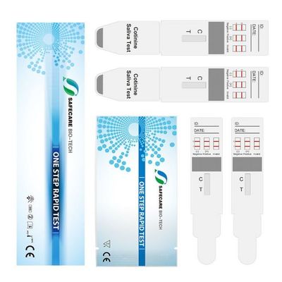 ยาโคตินินนิโคตินยาสูบชุดทดสอบปัสสาวะ COT สำหรับบ้านหรือที่ทำงาน